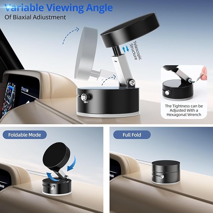Vacuum Magnetic Phone Holder