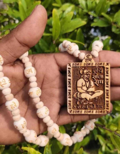Tulsi Mala With Hanuman Pendant