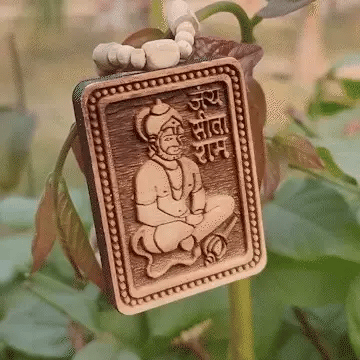 Tulsi Mala With Hanuman Pendant